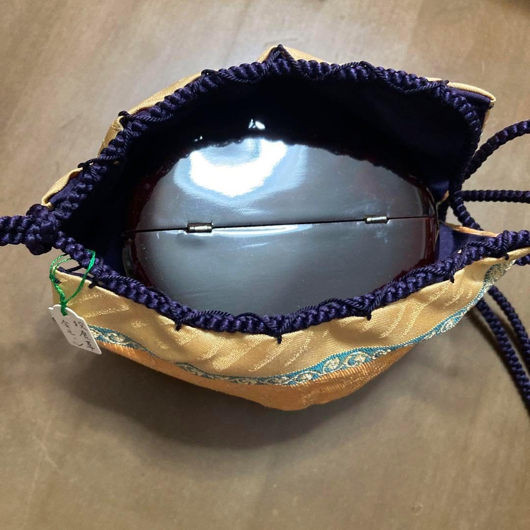 新品】棗老松(漆塗り蝶つがい付き蓋) 【公式通販】